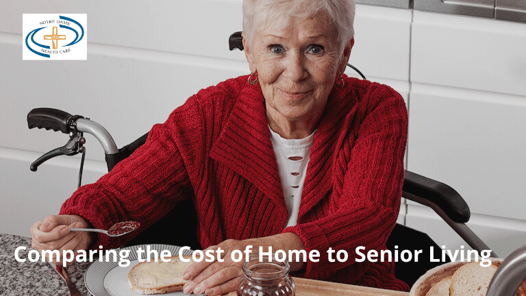 Comparing the Cost of Home to Senior Living