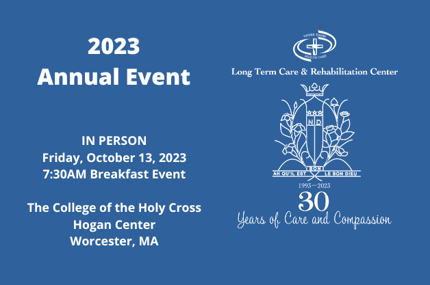 2023 Annual Event slide, website
