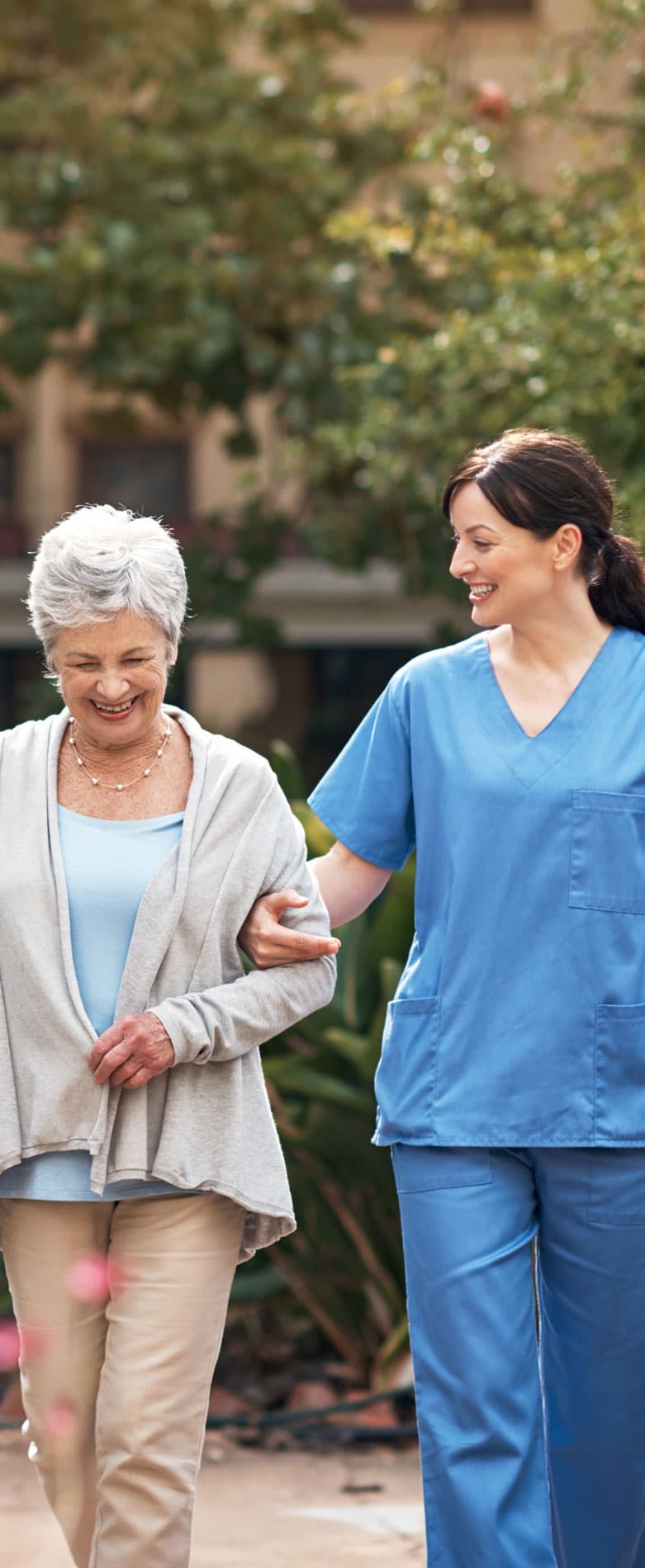 nurse-with-senior-walking