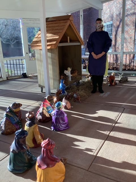 Christmas Dec 2020 Nativity Day During Covid