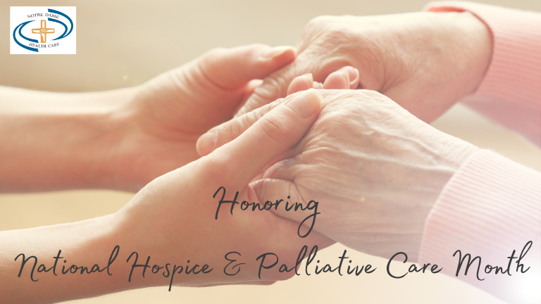 National Hospice & Palliative Care Month BLOG graphic