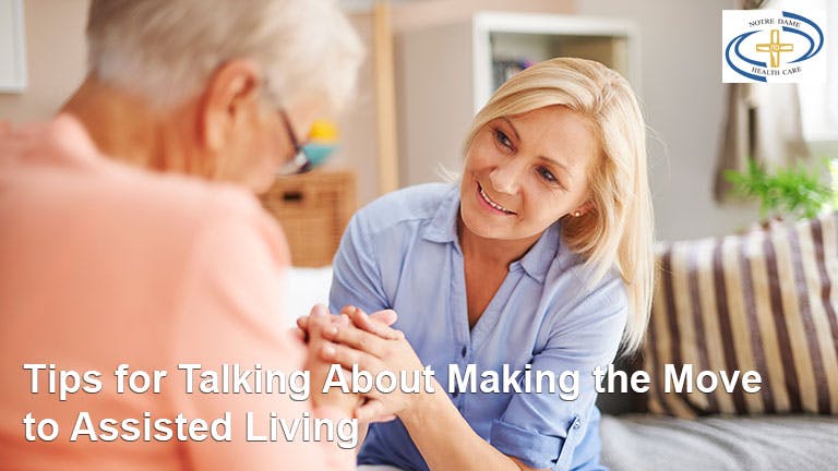 Tips for talking about making the move to assisted living.