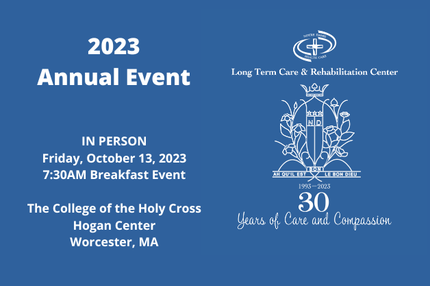 2023 Annual Event slide, website