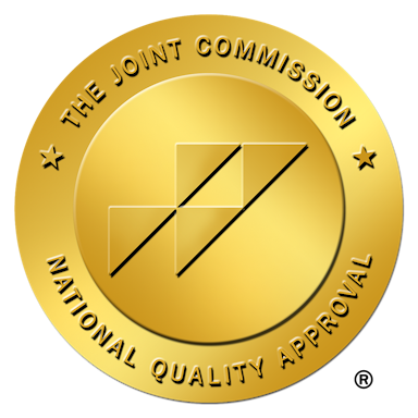 The Joint Commission seal of National Quality Approval